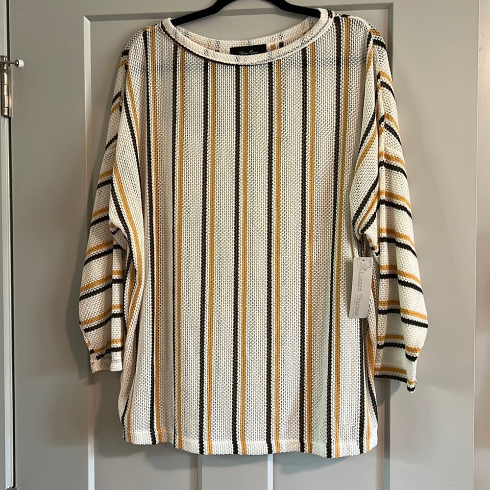Never Worn loose fit see through tunic